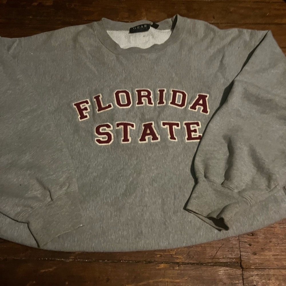 Florida State Gray Crewneck Sweatshirt